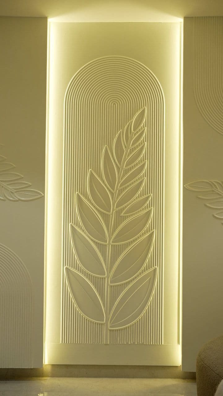 Botanical feature panel